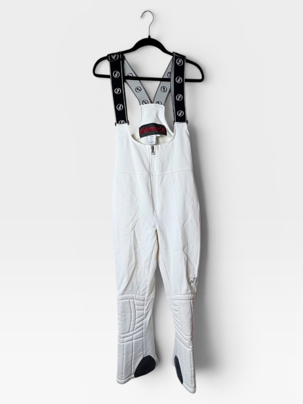 Nordica Skiwear‎ Ski Overalls Size 44 White Snowsuit Activewear (O)